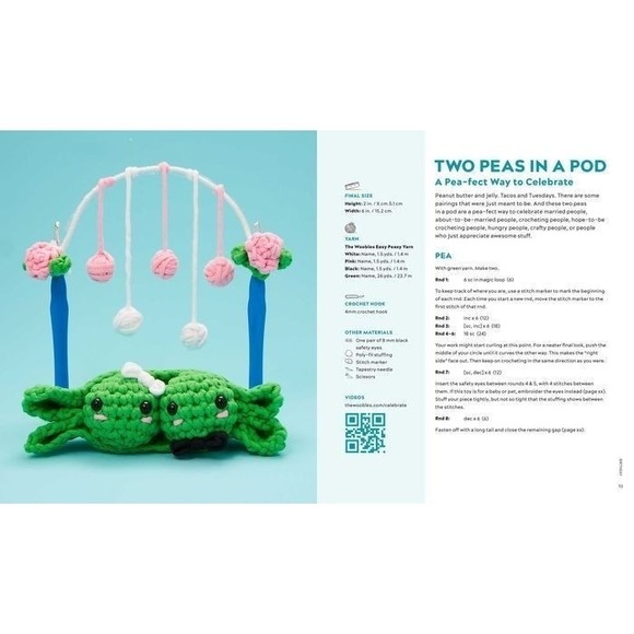 WOOBLES Crochet Amigurumi for Every Occasion Book - Picture 7 of 7